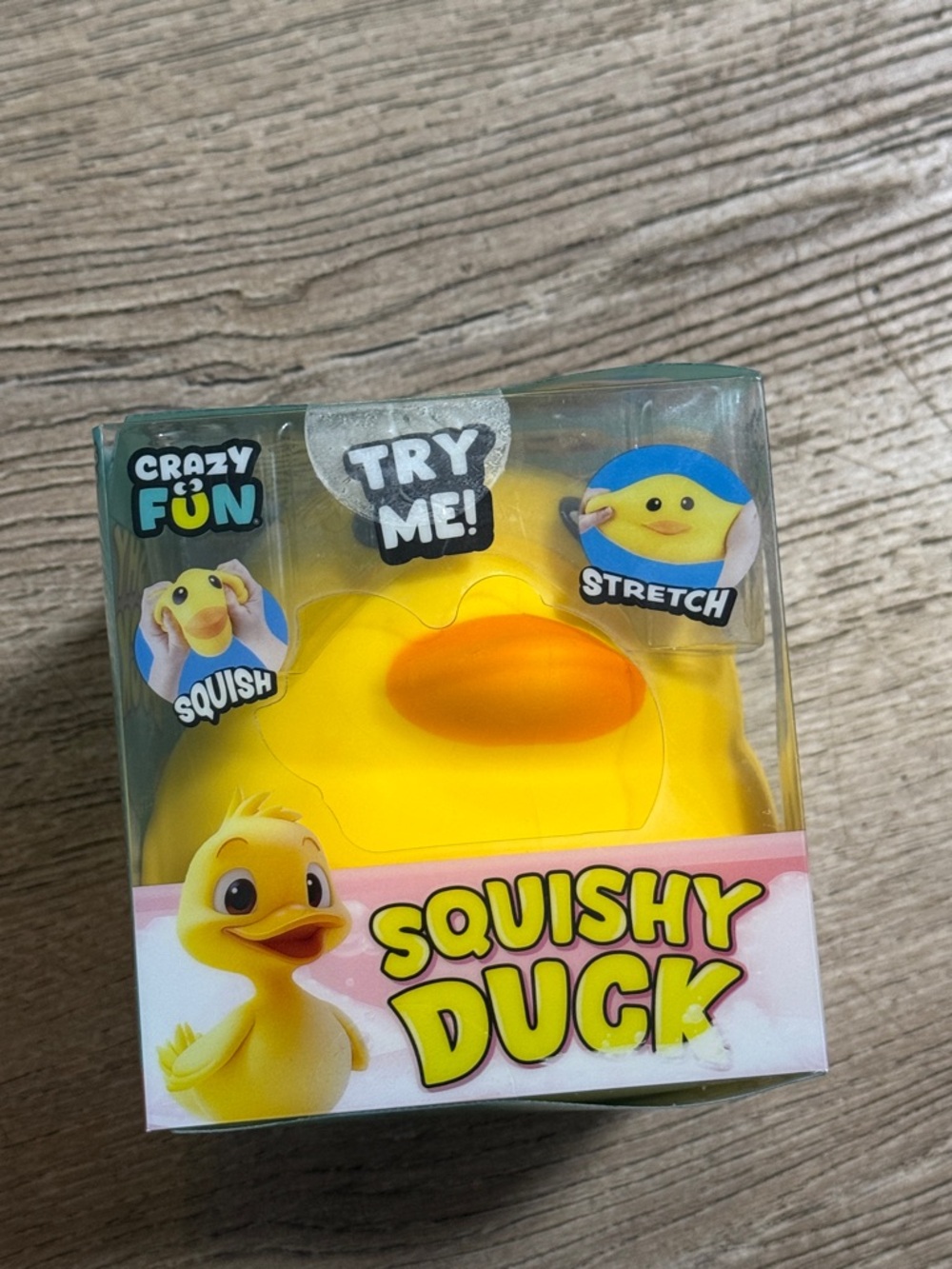 Squishy Duck Toy - Yellow